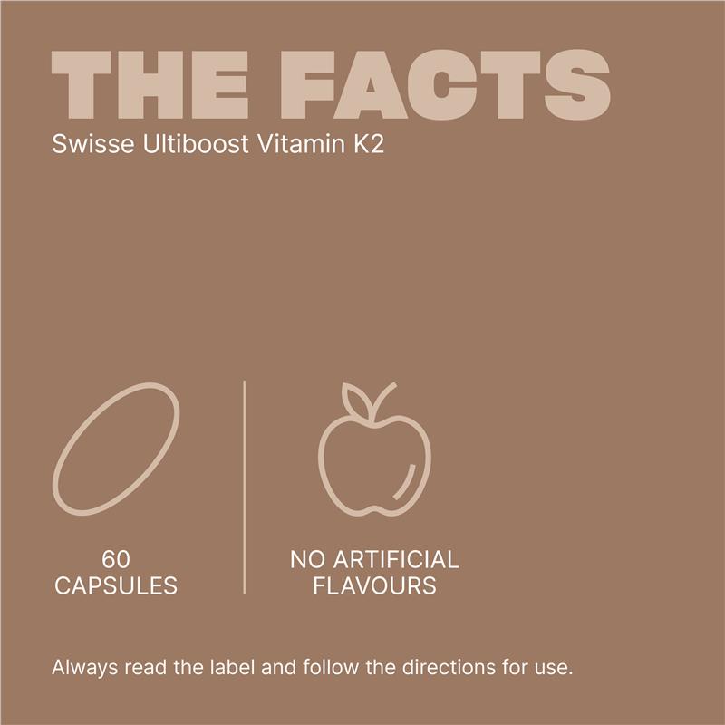 Load image into Gallery viewer, Swisse Ultiboost Vitamin K2 60 Capsules

