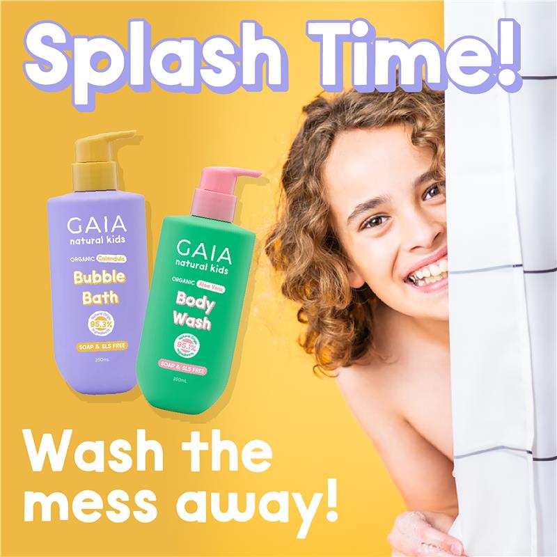Load image into Gallery viewer, Gaia Natural Kids Body Wash 350mL
