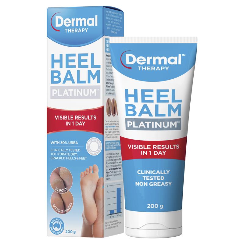 Load image into Gallery viewer, Dermal Therapy Heel Balm Platinum 200g Exclusive Size
