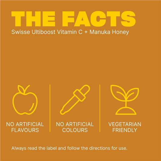 Swisse Vitamin C + Manuka Honey 120 Tablets