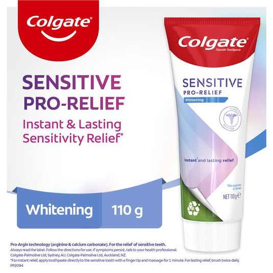 Colgate Toothpaste Sensitive ProRelief Whitening 110g