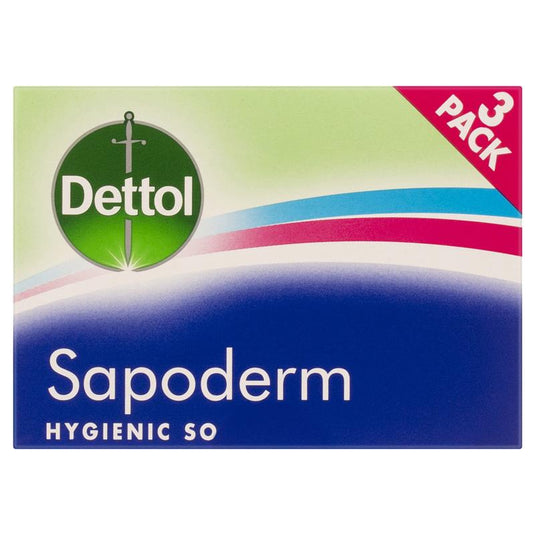 Dettol Hygienic Antibacterial Sapoderm Soap for Acne and Oily Skin