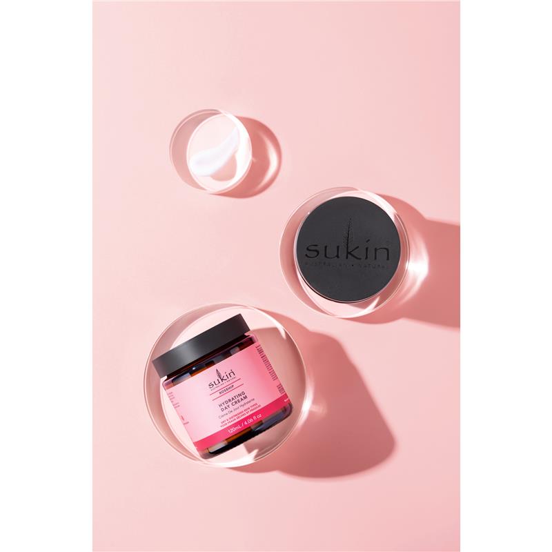 Load image into Gallery viewer, Sukin Rosehip Hydrating Day Cream 120ml
