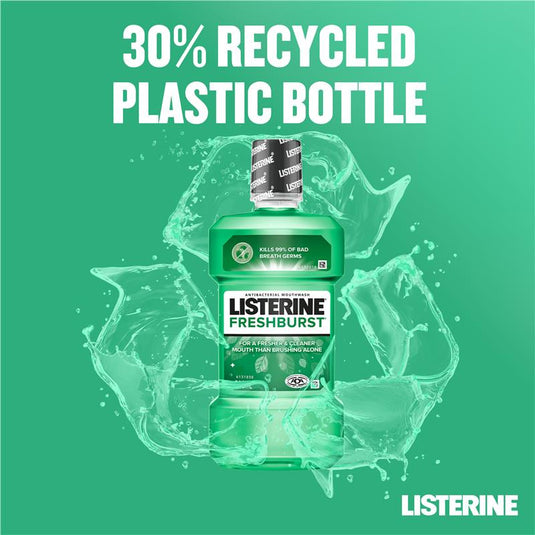 Listerine Teeth Defence Antibacterial Mouthwash Value Pack 1.5L