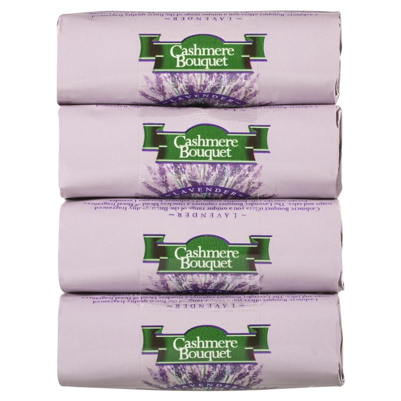 Load image into Gallery viewer, Cashmere Bouquet Soap Lavender 4 x 100g
