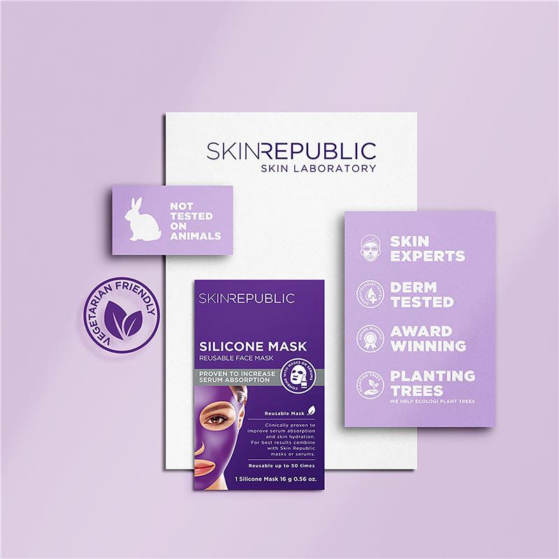 Load image into Gallery viewer, Skin Republic Reusable Silicone Face Mask
