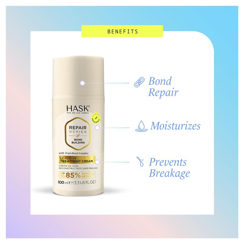 Load image into Gallery viewer, HASK RepairPro Bond Building Leave-In Treatment Cream 100ml
