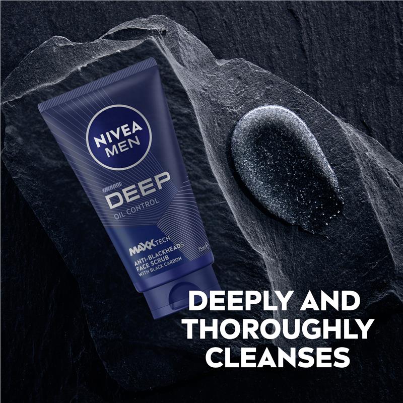 Load image into Gallery viewer, NIVEA for Men Deep Face Scrub 75ml
