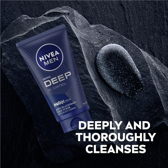 NIVEA for Men Deep Face Scrub 75ml