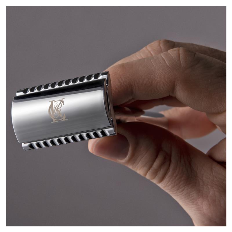 Load image into Gallery viewer, King C Gillette Double Edge Safety Razor + 5 Razor Blades
