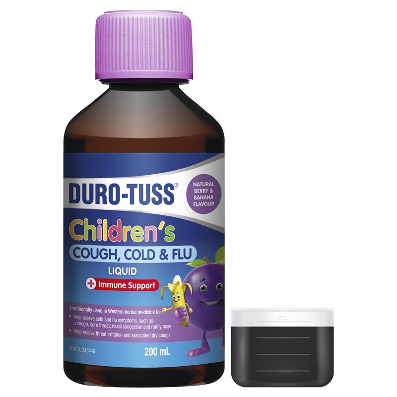 Load image into Gallery viewer, DURO-TUSS Childrens Cough Cold and Flu Liquid 200ml
