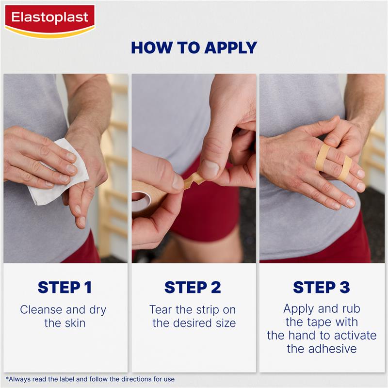 Load image into Gallery viewer, Elastoplast Sport Rigid Strapping Tape 12.5mmx10m
