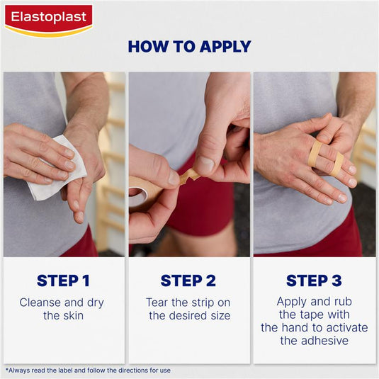 Elastoplast Sport Rigid Strapping Tape 12.5mmx10m