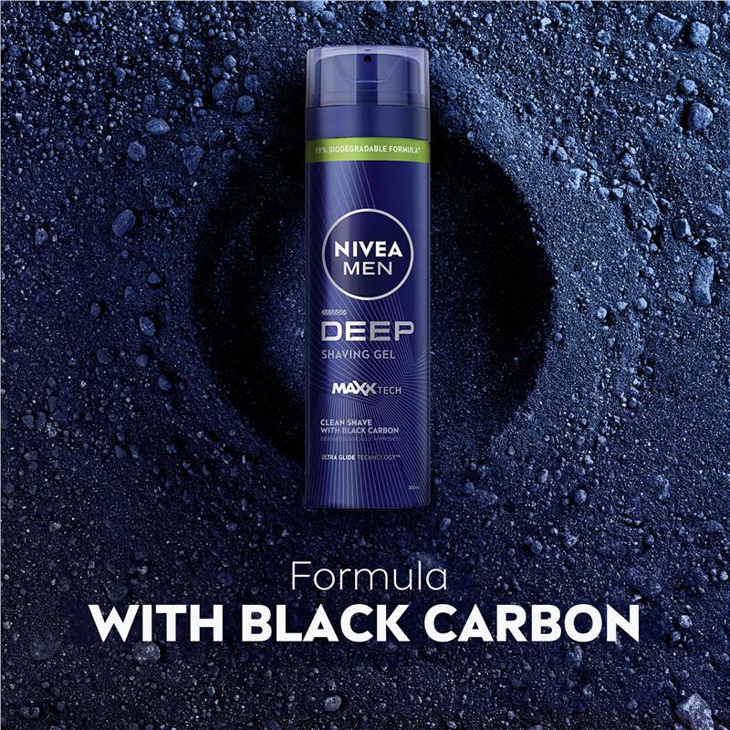 Load image into Gallery viewer, NIVEA for Men Deep Shave Gel 200ml
