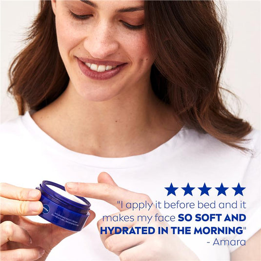 NIVEA Daily Essentials Nourishing Face Moisturiser Night 50ml