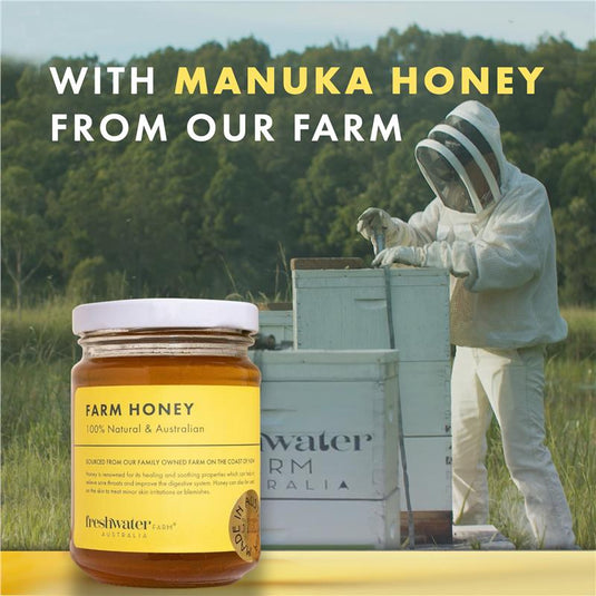 Freshwater Farm Manuka Honey & Vanilla Bean Body Wash 500ml