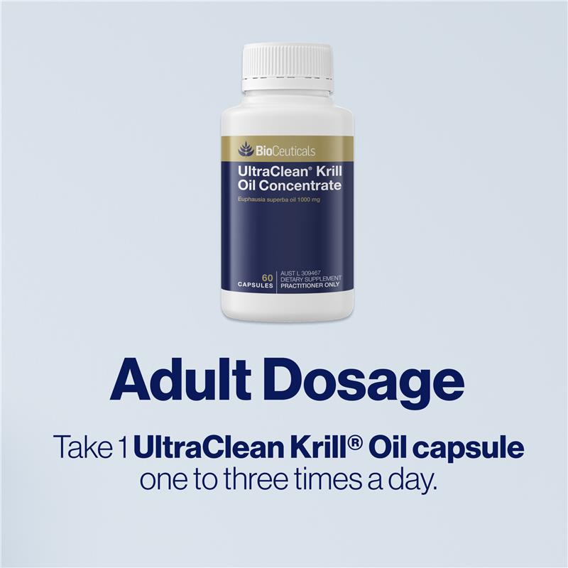 Load image into Gallery viewer, BioCeuticals UltraClean® Krill Oil Concentrate 60 Capsules
