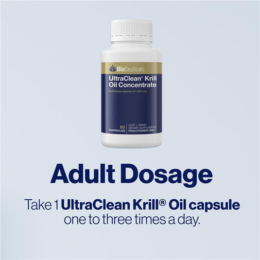 BioCeuticals UltraClean® Krill Oil Concentrate 60 Capsules