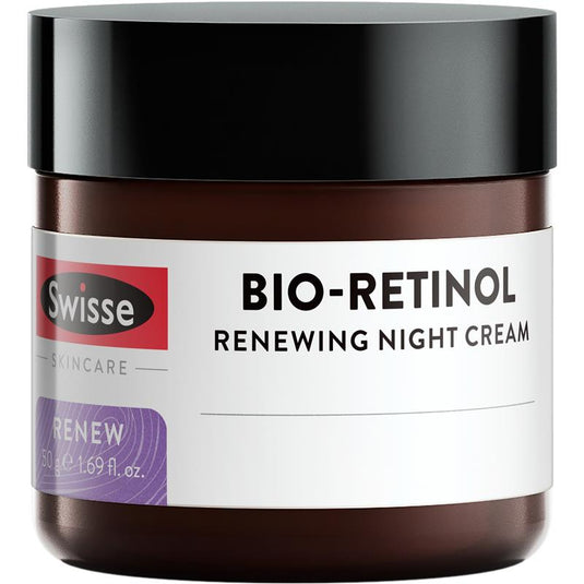 Swisse Skincare Bio Retinol Renewing Night Cream 50g