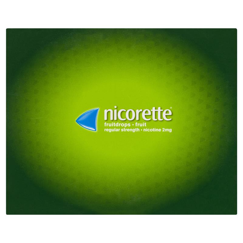 Load image into Gallery viewer, Nicorette Quit Smoking Regular Strength Nicotine Lozenge Fruitdrops  8 x 20 Pack
