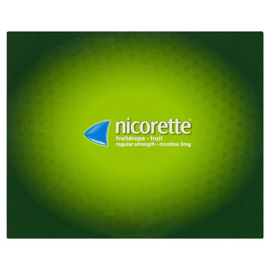 Nicorette Quit Smoking Regular Strength Nicotine Lozenge Fruitdrops  8 x 20 Pack