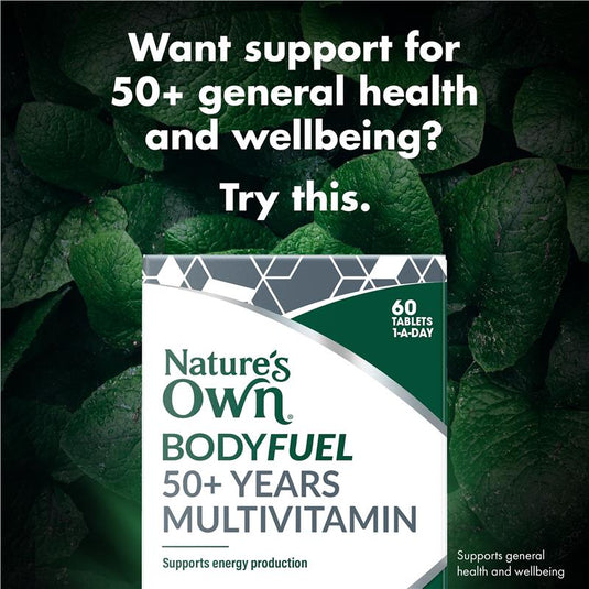 Nature's Own Bodyfuel 50+ Multivitamin 60 Tablets