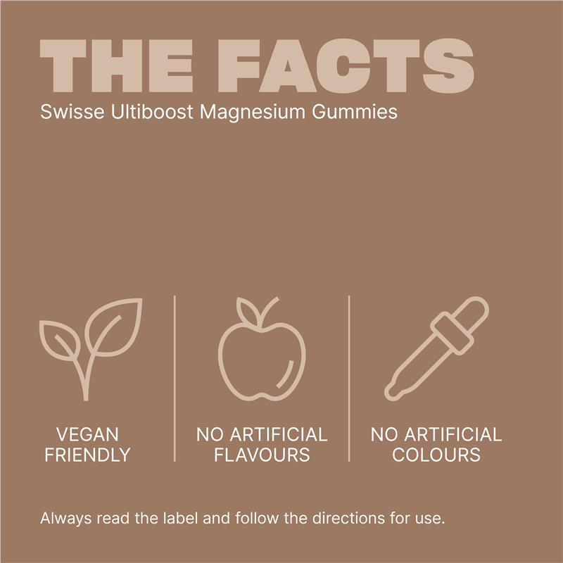 Load image into Gallery viewer, Swisse Ultiboost Magnesium Gummies 60 Pack
