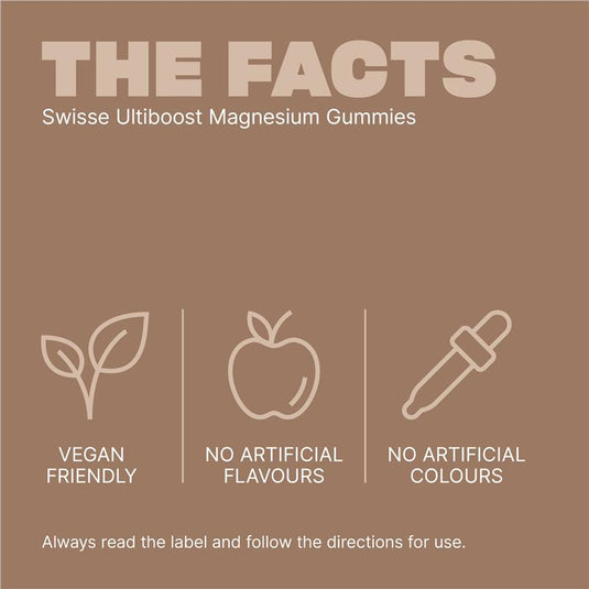 Swisse Ultiboost Magnesium Gummies 60 Pack