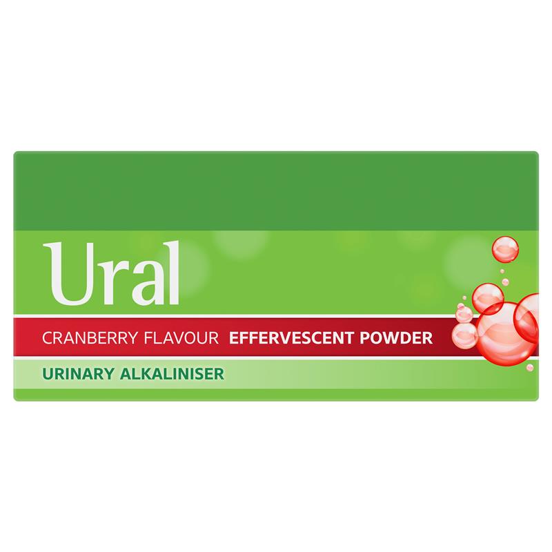 Load image into Gallery viewer, Ural Effervescent Powder Cranberry 28 Sachets
