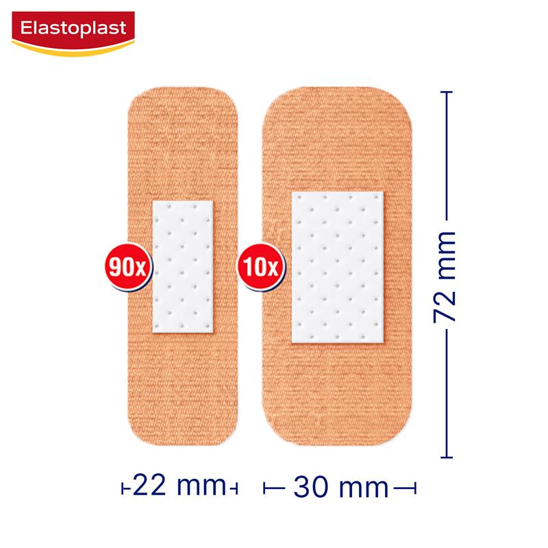 Load image into Gallery viewer, Elastoplast Flexible Fabric Strips 100 Pack

