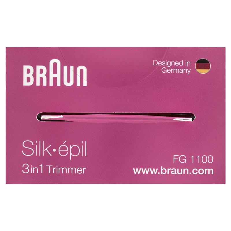 Load image into Gallery viewer, Braun Silk Finish Precision Trimmer FG1100
