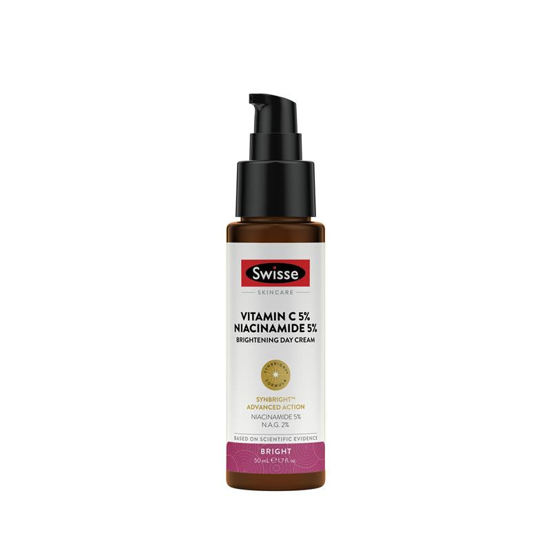 Load image into Gallery viewer, Swisse Skincare Vitamin C 5% Niacinamide 5% Brightening Day Cream 50ml
