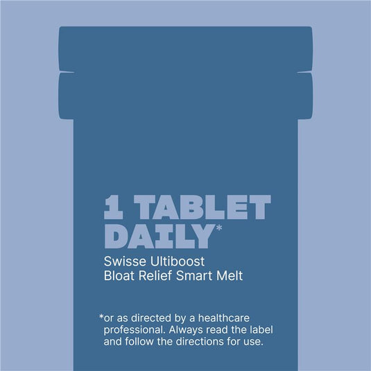 Swisse Bloat Relief Smart Melt 30 Tablets