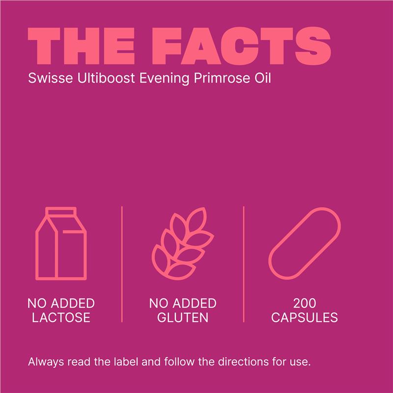 Load image into Gallery viewer, Swisse Ultiboost Evening Primrose Oil 200 Capsules
