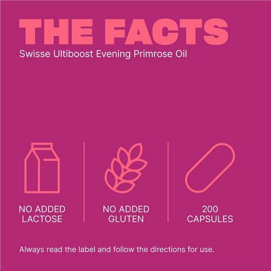 Swisse Ultiboost Evening Primrose Oil 200 Capsules