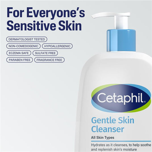 Cetaphil Gentle Skin Cleanser 1.25L Exclusive Size