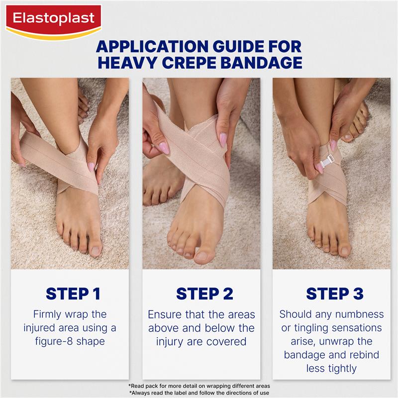 Load image into Gallery viewer, Elastoplast Heavy Weight Crepe Bandage 10cm x 2.3m
