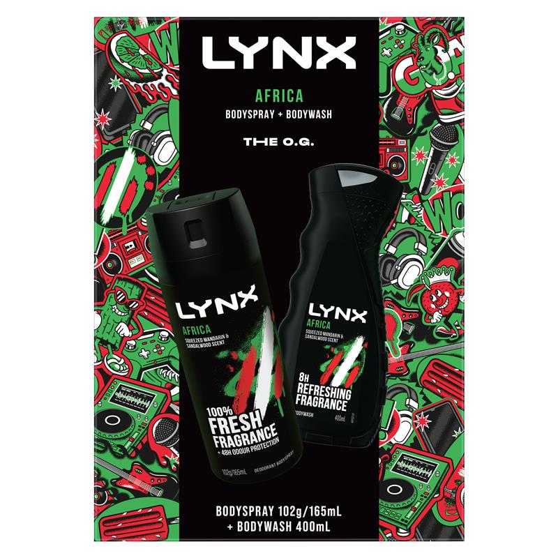 Load image into Gallery viewer, Lynx Duo Africa Gift Set
