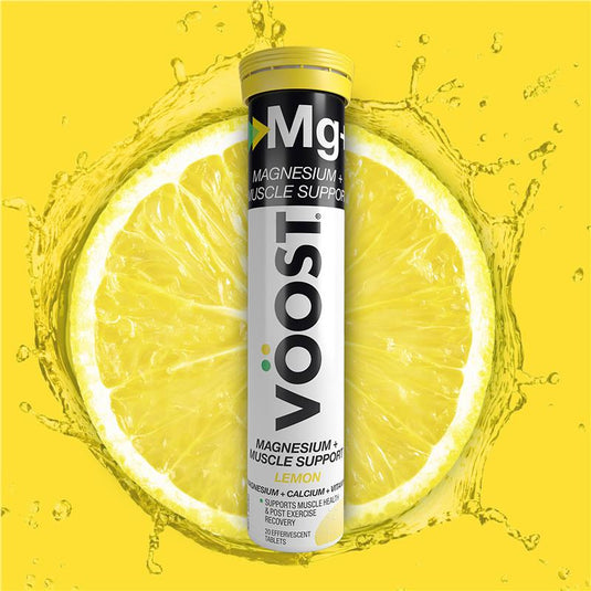 Voost Magnesium + Muscle Support Lemon Effervescent 20 Pack