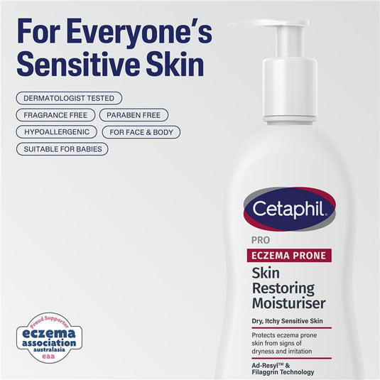 Cetaphil Pro Eczema Prone Skin Restoring Moisturiser 295ml