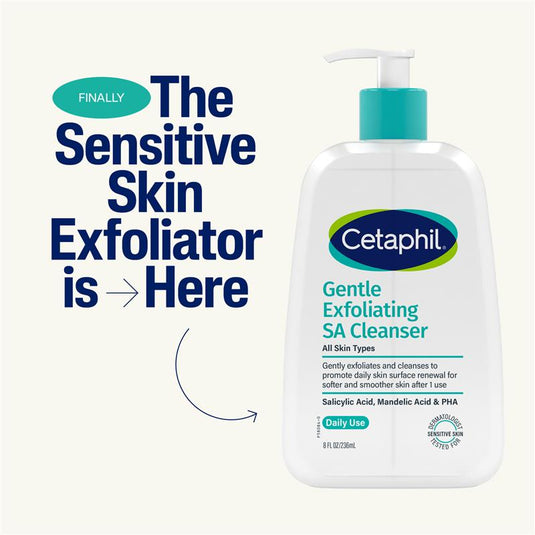 Cetaphil Gentle Exfoliating SA Cleanser 473ml Exclusive Size