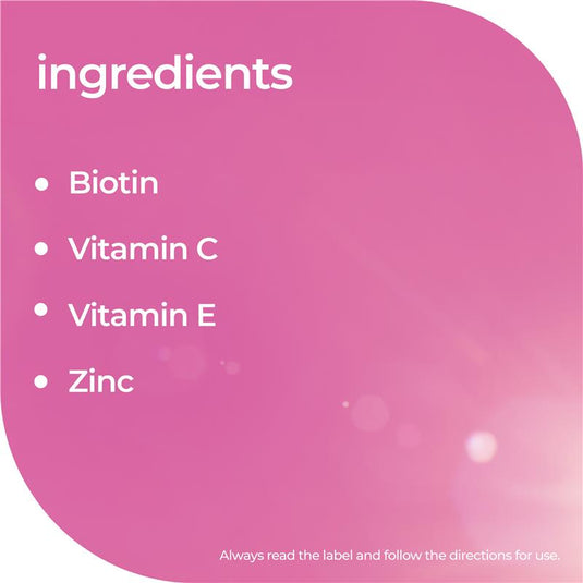 Nature's Way High Strength Adult Vita Gummies Hair Skin Nails 60 Pastilles