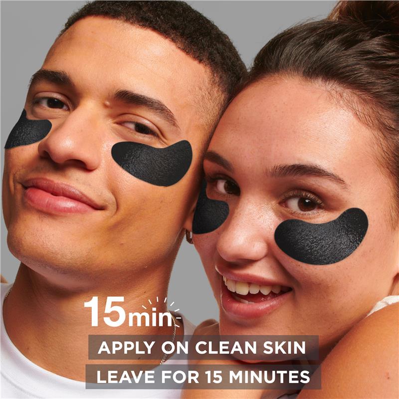 Load image into Gallery viewer, Garnier SkinActive Charcoal + Caffeine Eye Mask 20ml
