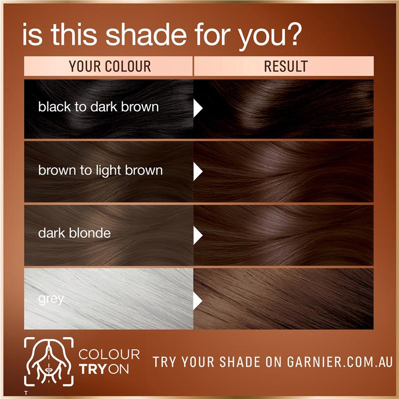 Load image into Gallery viewer, Garnier Good Hair Colour 4.0 Cacao Brown
