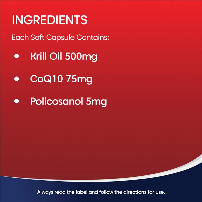 Load image into Gallery viewer, Bioglan Red Krill Oil Active Heart 60 Capsules
