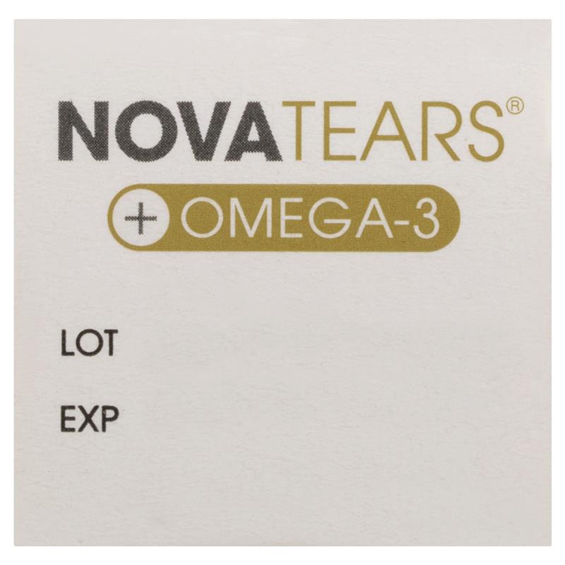 Load image into Gallery viewer, Nova Tears + Omega3 Preservative Free Lubricating Eye Drops 3ml

