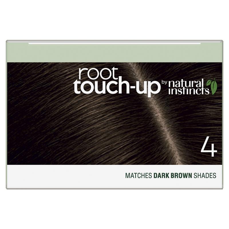 Load image into Gallery viewer, Clairol Root Touch Up Natural Instincts 4 Dark Brown Permanent Hair Colour
