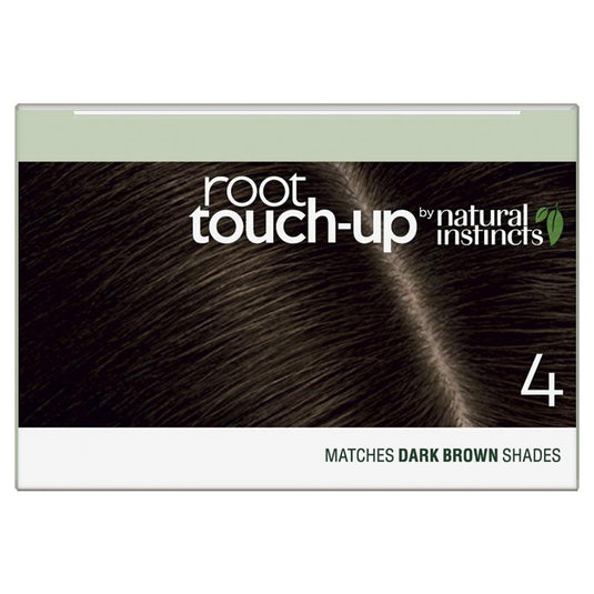 Clairol Root Touch Up Natural Instincts 4 Dark Brown Permanent Hair Colour