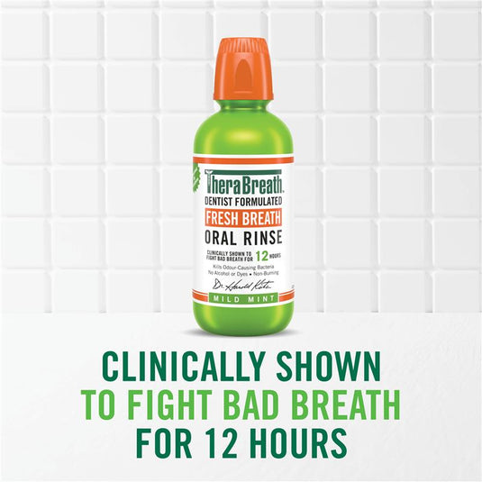 Therabreath Mild Mint Oral Rinse 1 Litre