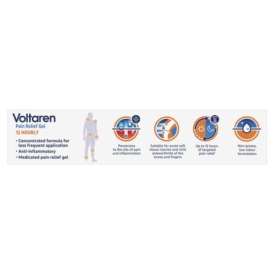 Voltaren Pain Relief Gel 12 Hourly 150g